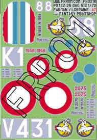 Potez 25 GAO 513 (Clermont-Ferrand), Lorraine or Farman (taille A7) FR0X16