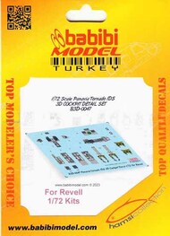 Babibi Models  1/48 3D Cockpit Detail Set - Tornado IDS (REV kit) BBBB3D0047