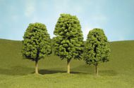  Bachmann  NoScale Scenescape 3"-4" Deciduous Trees (3/pk) BAC32006