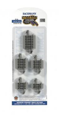 Straight Connector Assortment Nickel Silver Track (2ea .75