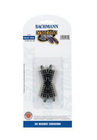 Bachmann  N 30deg Crossing Nickel Silver Track (1/Cd) BAC44840
