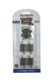  Bachmann  N 60deg Crossing Nickel Silver Track (1/Cd) BAC44842