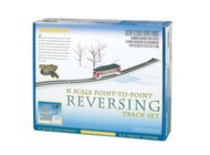  Bachmann  N Point-to-Point Auto-Reversing Nickel Silver E-Z Track Set BAC44847