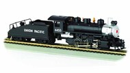 HO USRA 0-6-0 Steam Locomotive Union Pacific w/Short Haul Tender #4455 (Silver & Black) #BAC50623