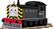 Thomas & Friends Mavis Diesel Locomotive w/Moving Eyes #BAC58801