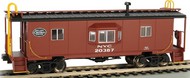  Bachmann  HO Bay Window Caboose w/Roof Walk New York Central (New Tool) BAC73201