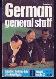 Ballantine Illustrated History  Books Collection - German General Staff BIHW32