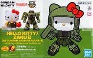  Bandai  NoScale -#543297 Gunpla Hello Kitty / Zaku II [SD Gundam Cross Silhouette] BAN2543297