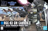  Bandai  NoScale HG Universal Century Series: #125 Gundam 0083 RGC83 GM Cannon II EFSF Mass Produced Mobile Suit BAN5061821