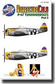  Barracuda Studio  1/32 P-47 Thunderbolts Part 1: 'Angie' & Little An OUT OF STOCK IN US, HIGHER PRICED SOURCED IN EUROPE BARBC32001