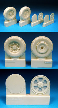  BarracudaCast  1/32 P-47D Block Tread Mainwheels OUT OF STOCK IN US, HIGHER PRICED SOURCED IN EUROPE BARBR32059