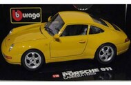  Bburago  1/18 Pre-Owned Porsche 911 Carrera 1993 (Yellow) BUR030603