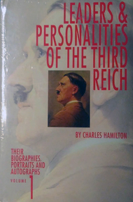  Bender Publications  Books Leaders & Personality of 3rd Reich V1 BP026