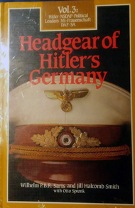  Bender Publications  Books Headgear of Hitler's Germany V.3 BP033