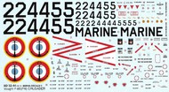  Berna Decals  1/32 Vought F-8E (FN) French Crusader BER32044