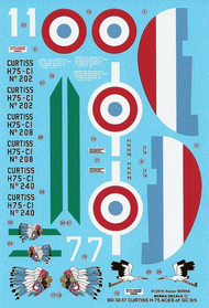  Berna Decals  1/32 Curtiss H-75 (P-36) Aces of GC II/5 BER32057