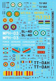  Berna Decals  1/48 Sud Aviation Alouette III African Air Forces BER48141
