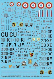 Fouga CM.170 Magister Armee de l'air #BER48148