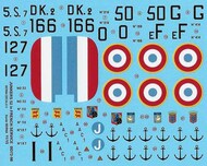  Berna Decals  1/72 French Curtiss SB2C-5 Helldiver over Indochina (revised) BER72098R