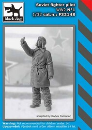  Blackdog  1/32 Soviet fighter pilot WWII No.1 OUT OF STOCK IN US, HIGHER PRICED SOURCED IN EUROPE BDF32148