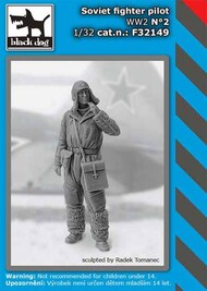  Blackdog  1/32 Soviet fighter pilot WW II No.2 OUT OF STOCK IN US, HIGHER PRICED SOURCED IN EUROPE BDF32149
