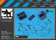 Tools +Toolboxes (54+2pcs) #BDM35009