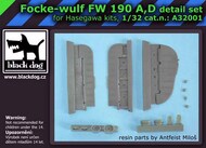 Fw.190A Fw.190D Detail Set (HAS kit) #BDOA32001