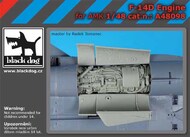  Blackdog  1/48 Grumman F-14D Tomcat engine OUT OF STOCK IN US, HIGHER PRICED SOURCED IN EUROPE BDOA48098