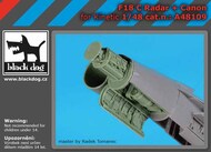  Blackdog  1/48 McDonnell-Douglas F/A-18A/B/C/D radar+canon OUT OF STOCK IN US, HIGHER PRICED SOURCED IN EUROPE BDOA48109