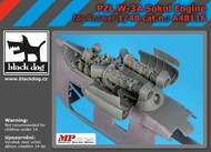  Blackdog  1/48 PZL W-3A Sokol engine (designed to be used with Answer kits) OUT OF STOCK IN US, HIGHER PRICED SOURCED IN EUROPE BDOA48116