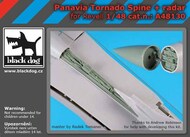  Blackdog  1/48 Panavia Tornado spine + radar OUT OF STOCK IN US, HIGHER PRICED SOURCED IN EUROPE BDOA48130