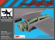  Blackdog  1/48 F.M.A. IA-58A Pucara engine OUT OF STOCK IN US, HIGHER PRICED SOURCED IN EUROPE BDOA48134