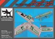  Blackdog  1/48 Dassault Mirage F.1CT/CR big set OUT OF STOCK IN US, HIGHER PRICED SOURCED IN EUROPE BDOA48141