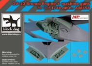North-American/Rockwell OV-10D/OV-1 Bronco engine and machine Guns* #BDOA48158