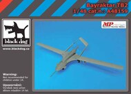  Blackdog  1/48 Bayraktar TB-2 Turkish Drone OUT OF STOCK IN US, HIGHER PRICED SOURCED IN EUROPE BDOA48159
