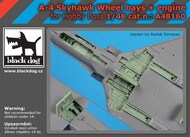  Blackdog  1/48 Douglas A-4 Skyhawk wheel bays + engine BDOA48160
