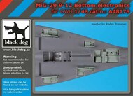  Blackdog  1/48 Mikoyan MiG-29 9-12 bottom electrics OUT OF STOCK IN US, HIGHER PRICED SOURCED IN EUROPE BDOA48178
