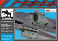  Blackdog  1/48 Blackburn Buccaneer left engine OUT OF STOCK IN US, HIGHER PRICED SOURCED IN EUROPE BDOA48182