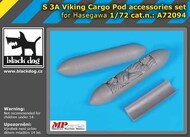  Blackdog  1/72 Lockheed S-3A Viking cargo POD accessories set OUT OF STOCK IN US, HIGHER PRICED SOURCED IN EUROPE BDOA72094
