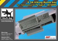  Blackdog  1/72 Lockheed S-3A Viking bomb bay OUT OF STOCK IN US, HIGHER PRICED SOURCED IN EUROPE BDOA72095