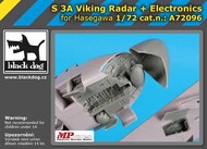  Blackdog  1/72 Lockheed S-3A Viking radar + electronics OUT OF STOCK IN US, HIGHER PRICED SOURCED IN EUROPE BDOA72096
