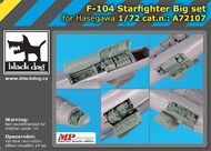  Blackdog  1/72 Lockheed F-104  Starfighter big set OUT OF STOCK IN US, HIGHER PRICED SOURCED IN EUROPE BDOA72107