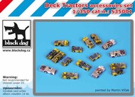  Blackdog  1/350 Deck tractors accessories set* BDS350001