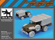  Blackdog  1/35 US Dodge Accessories Set (AFV kit) BDT35102