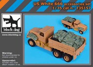 US White 666 Accessories Set (HBS kit) #BDT35157