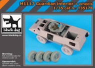 M1117 Guardian Interior Accessories + Wheels Set (TRP kit) #BDT35178