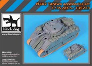  Blackdog  1/35 M4A2 Sherman Tarawa accessories set OUT OF STOCK IN US, HIGHER PRICED SOURCED IN EUROPE BDT35223