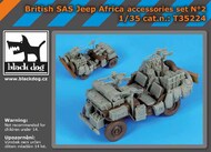  Blackdog  1/35 British SAS Jeep Africa Stowage Accessories Set #2 (TAM kit) BDT35224