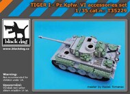  Blackdog  1/35 Tiger I Stowage Accessories Set (ACA kit) BDT35229