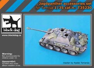  Blackdog  1/35 JagdPanther late version accessories set OUT OF STOCK IN US, HIGHER PRICED SOURCED IN EUROPE BDT35230
